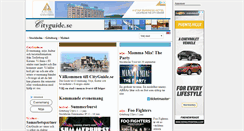 Desktop Screenshot of cityguide.se